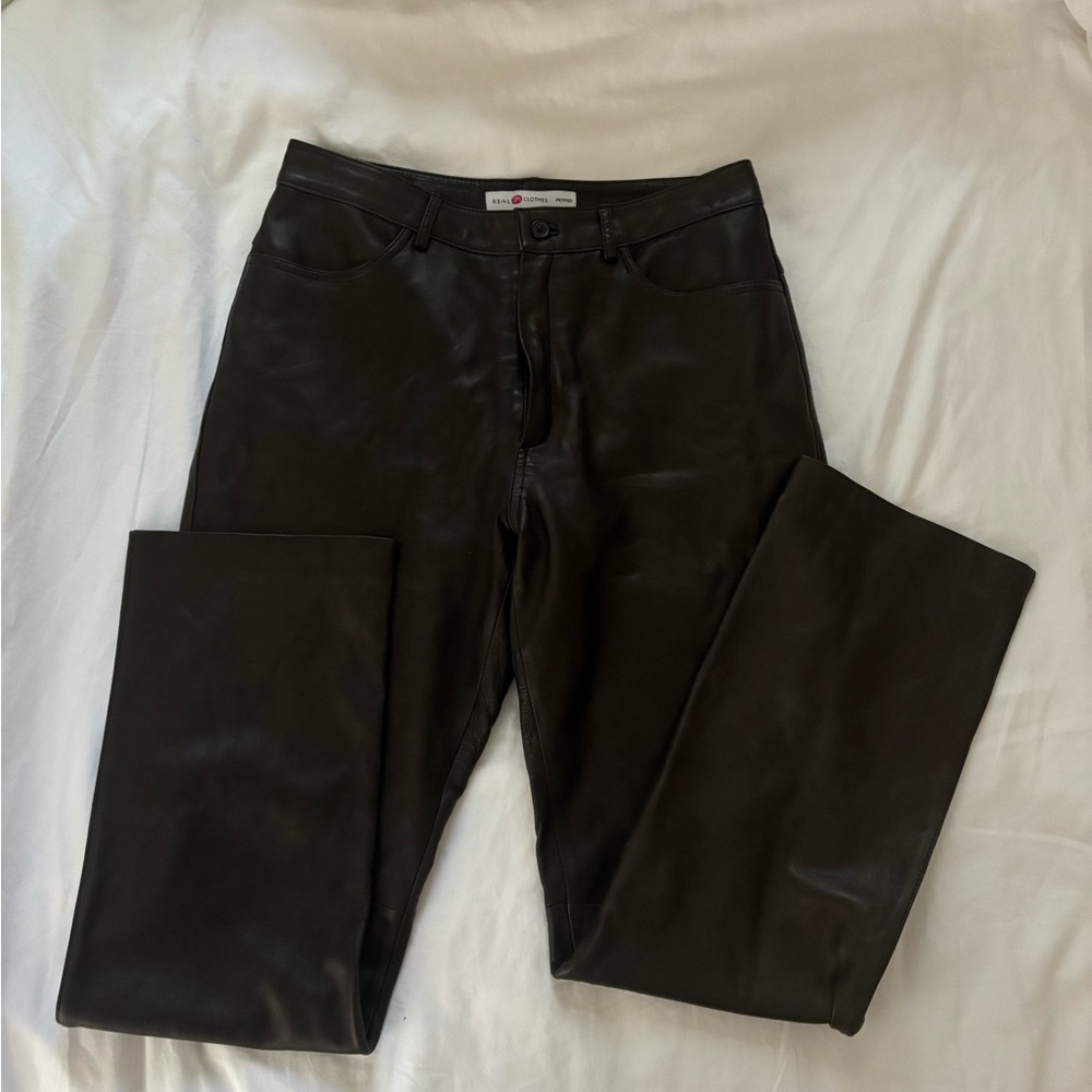 Leather pants